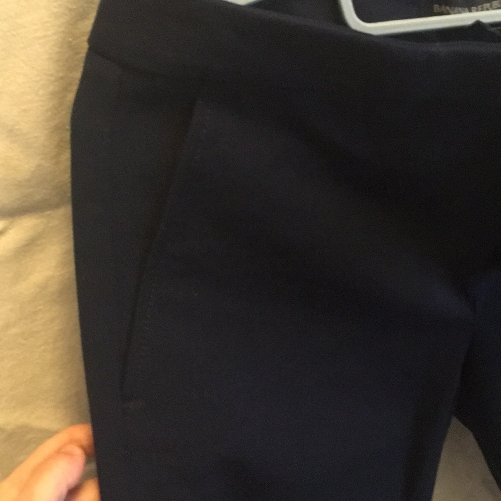 Size 2 must see NWT banana republic navy pants - Picture 5 of 7